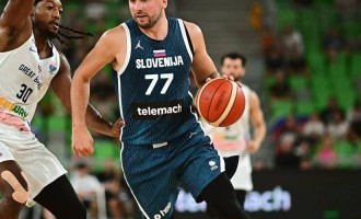 东契奇复出砍28+10 斯洛文尼亚结束热身赛4连败