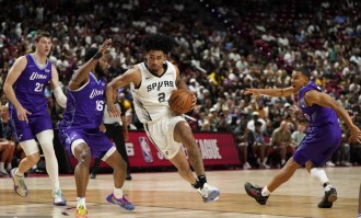 夏联综述：布朗尼17+5+5湖人输德比 河村勇辉两双