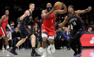 哈登31+4+6伦纳德26+5+5 小波特18分快船轻取篮网